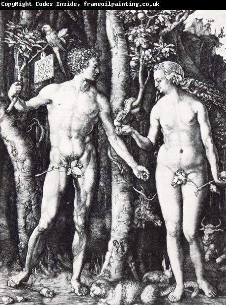 Albrecht Durer Adam and Eve